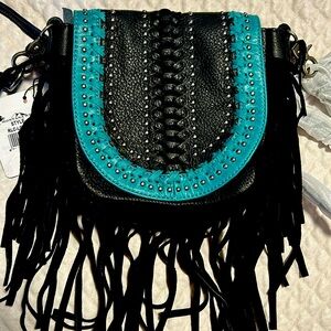 Montana West Western Fringe crossbody Purse
